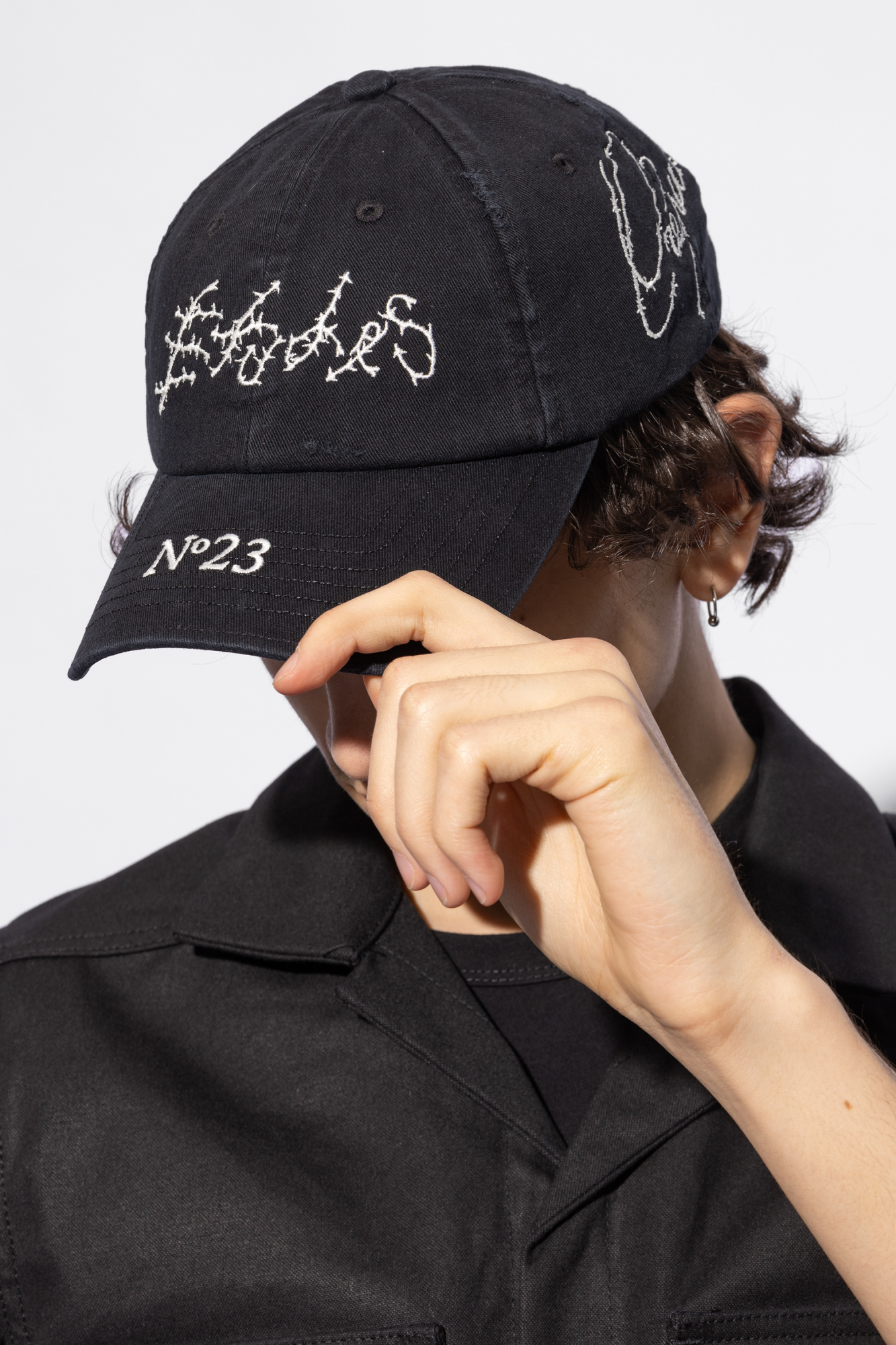 the ennoy professional cap FREE polyester BLK men's